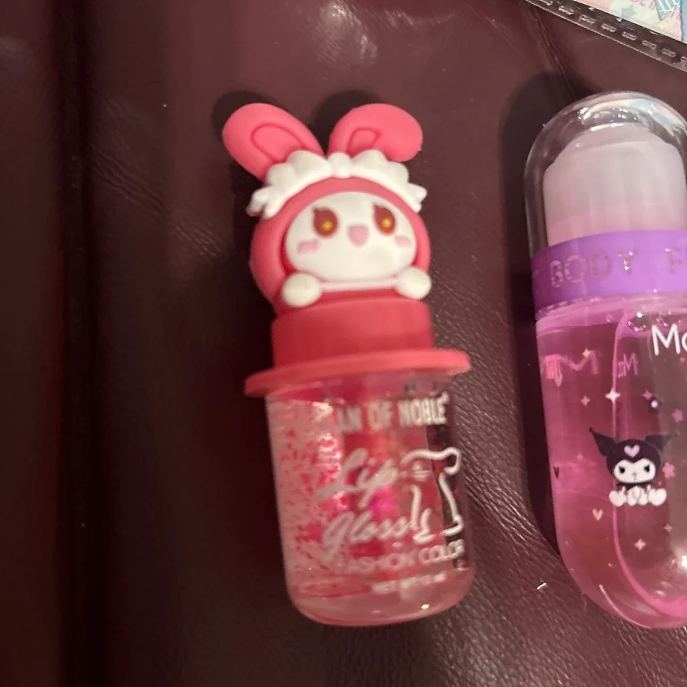 Stationary School Gift Set Bundle Hello Kitty Pencil Eraser Barrette Color Penc